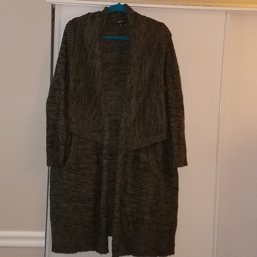 Torrid knee length cardigan